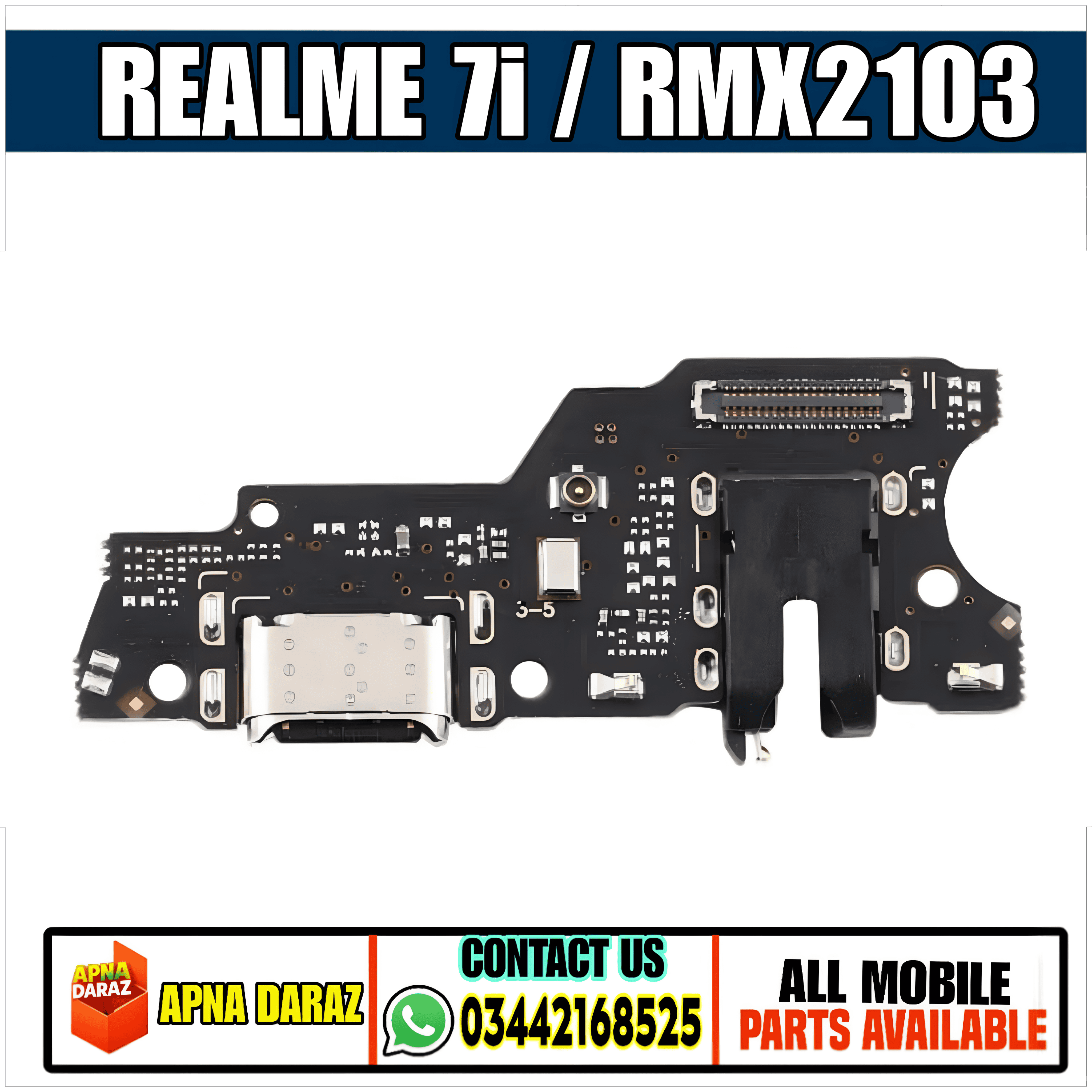 Realme 7i RMX2103 Charging Strip | Realme RMX2103 Charging Flex