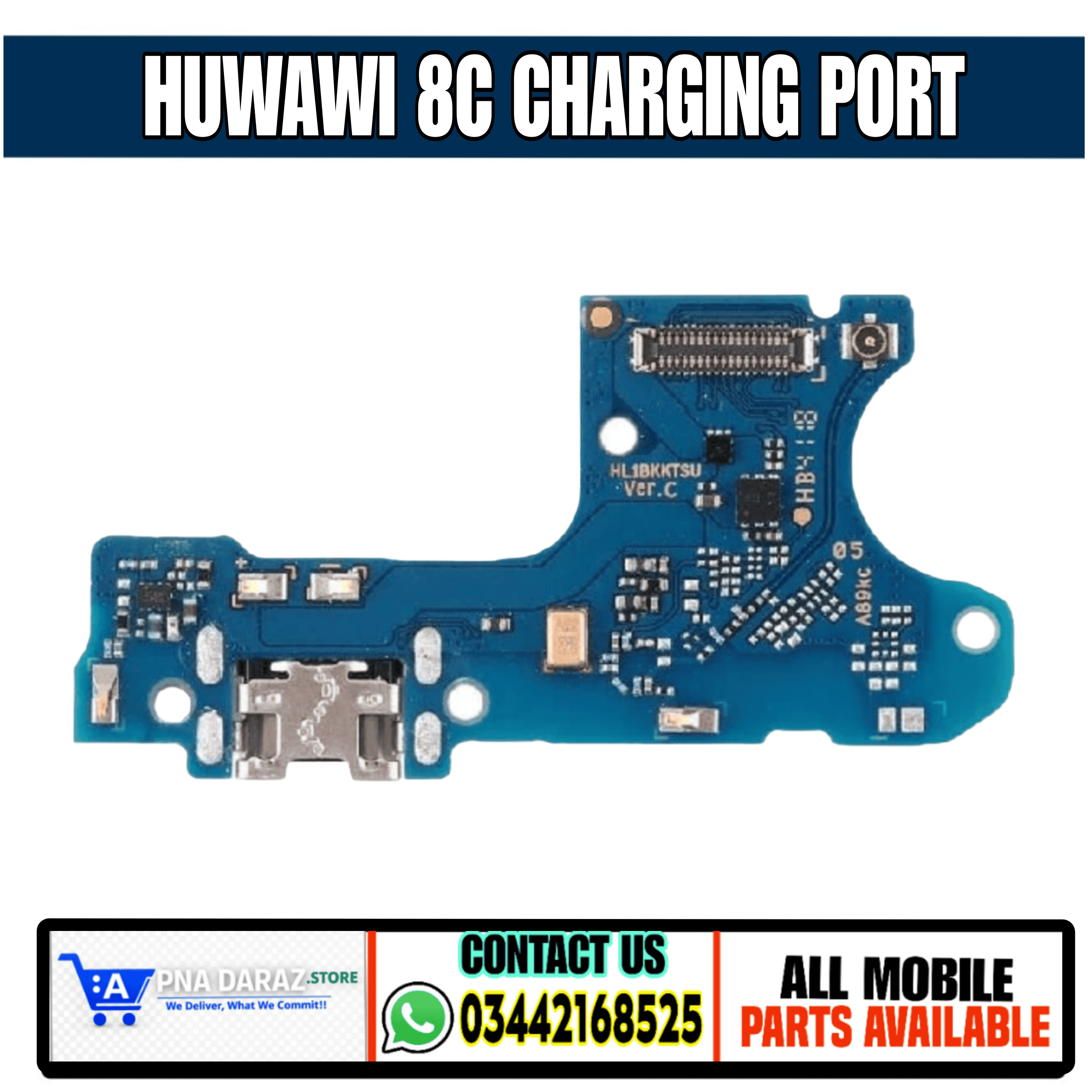 Huwawi 8C Charging Strip | Huwawi 8C Charging Port