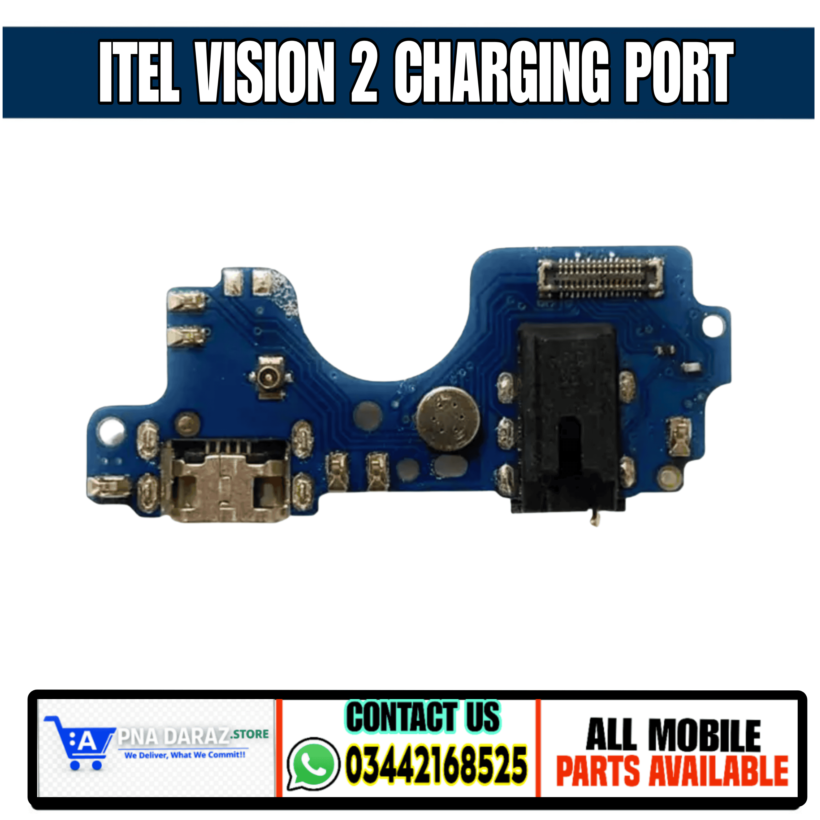 Itel Vision 2 Charging Strip | Itel Vision 2 Charging Port