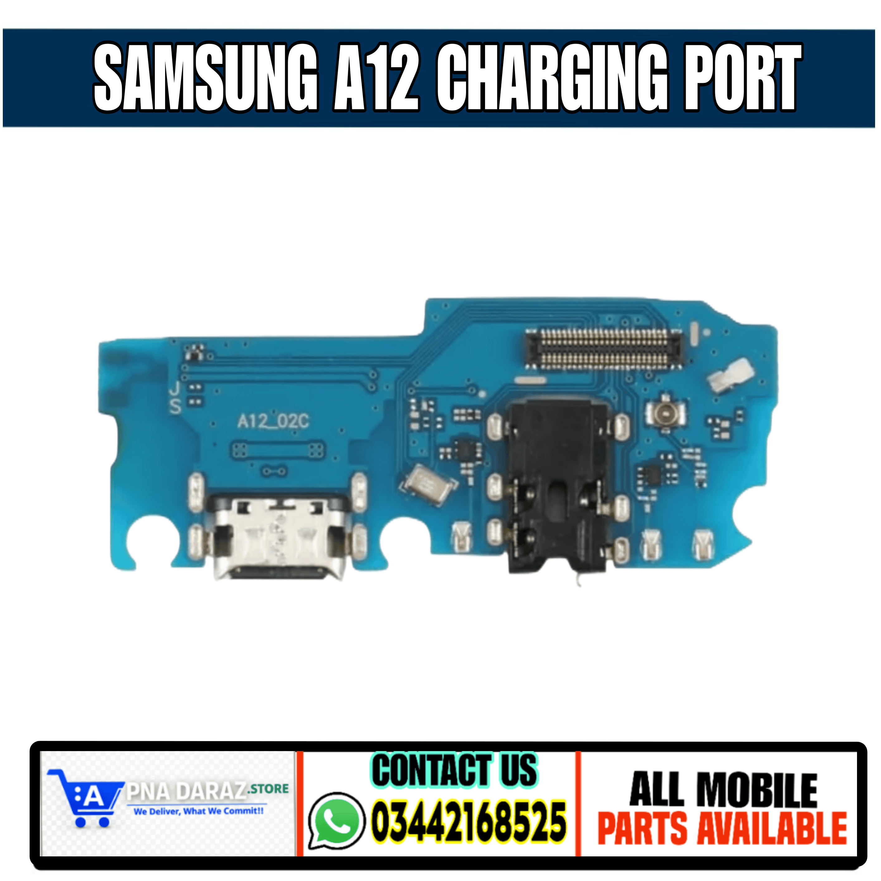 Samsung Galaxy A12 Charging Strip | Samsung A12 Charging Port